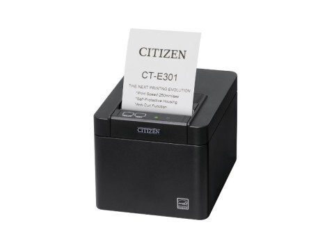 Citizen CT-E301 Printer USB Only Black - POS-Drucker - Thermotransferdruck