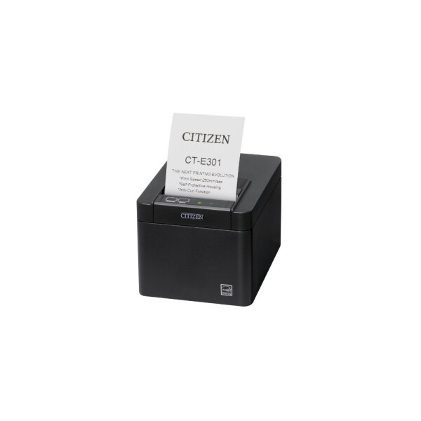 Citizen CT-E301 Printer USB only Black - POS-Drucker