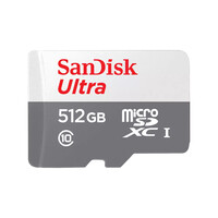 SanDisk Ultra - 512 GB - MicroSDXC - Klasse 10 - UHS-I -...