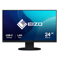 EIZO FlexScan EV2490-BK - 60,5 cm (23.8") - 1920 x 1080 Pixel - Full HD - LED - 5 ms - Schwarz