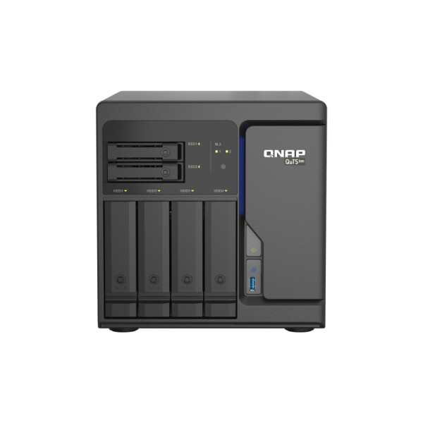 QNAP TS-h686 - NAS - Tower - Intel® Xeon® D - D-1602 - Schwarz