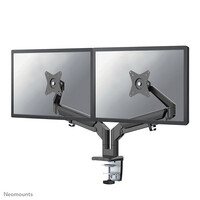 Neomounts DS70-810BL2 Monitorarm 17-32" - Gasfeder - platzsparend - 180°-Stopp - Klemme/Durchführung - 43,2 cm (17") - 81,3 cm (32") - 100 x 100 mm - Höhenverstellung - Schwarz