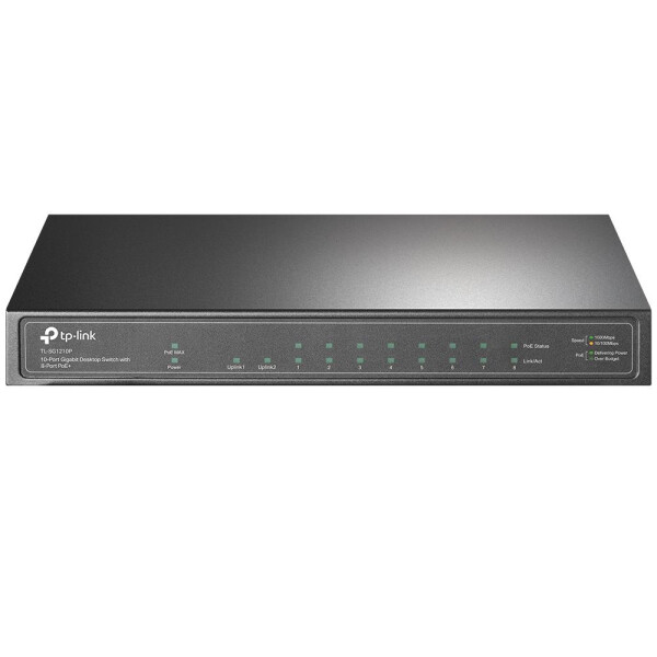 TP-LINK TL-SG1210P - Gigabit Ethernet (10/100/1000) - Power over Ethernet (PoE) - Wandmontage