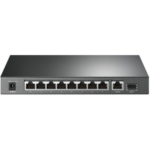 TP-LINK TL-SG1210P - Gigabit Ethernet (10/100/1000) - Power over Ethernet (PoE) - Wandmontage