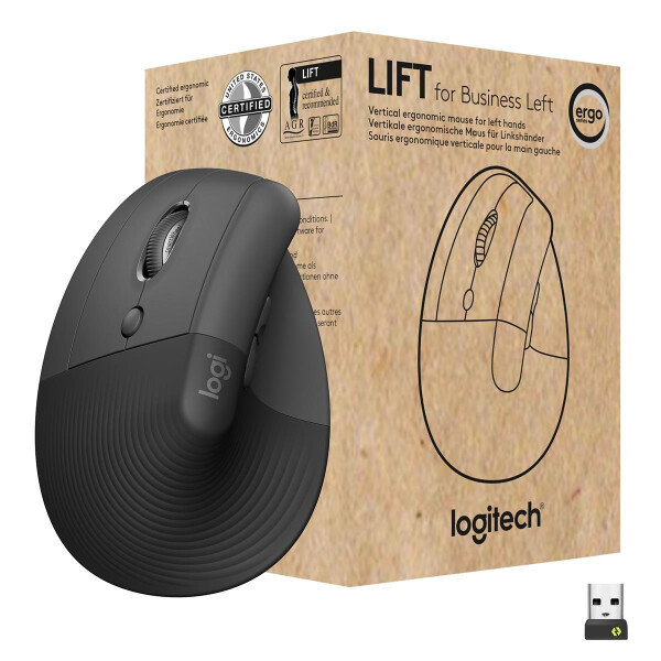 Logitech LIFT FOR BUSINESS LEFT - GRAPHITE/BLACK - EMEA