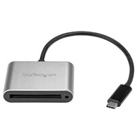 StarTech.com USB 3.0 Kartenleser für CFast 2.0 Karten - USB-C - CFast - CFast 2.0 - Schwarz - Silber - 6000 Mbit/s - Aluminium - Aktivität - Leistung - RoHS - CE - FCC - REACH
