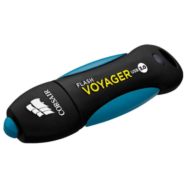 Corsair Voyager 256GB - 256 GB - USB Typ-A - 3.2 Gen 1 (3.1 Gen 1) - 190 MB/s - Kappe - Schwarz - Blau