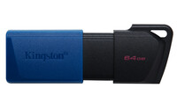 Kingston DataTraveler 64GB USB3.2 Gen 1 Exodia M (Schwarz + Blau) - 64 GB - USB Typ-A - 3.2 Gen 1 (3.1 Gen 1) - Dia - 10 g - Schwarz - Blau