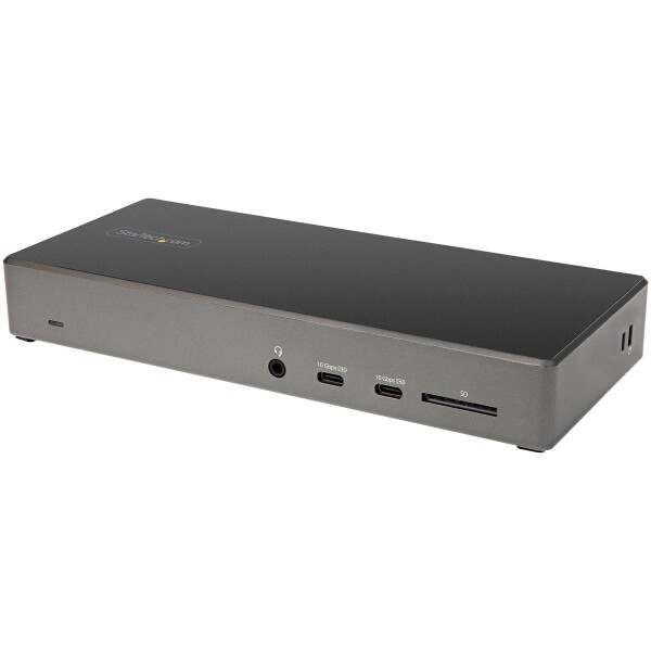 StarTech.com USB-C Dock - Triple 4K Monitor USB Typ-C Docking Station - 100W Power Deliver