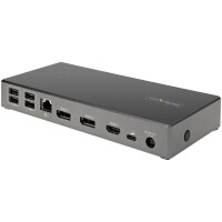 StarTech.com USB-C Dock - Triple 4K Monitor USB Typ-C...