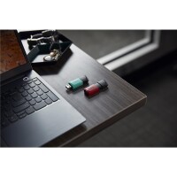 Kingston DataTraveler 256GB USB3.2 Gen1 Exodia M (Schwarz + Türkis) - 256 GB - USB Typ-A - 3.2 Gen 1 (3.1 Gen 1) - Dia - 10 g - Schwarz - Türkis