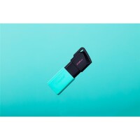 Kingston DataTraveler 256GB USB3.2 Gen1 Exodia M (Schwarz + Türkis) - 256 GB - USB Typ-A - 3.2 Gen 1 (3.1 Gen 1) - Dia - 10 g - Schwarz - Türkis