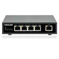 Intellinet 561839 - Gigabit Ethernet (10/100/1000) - Power over Ethernet (PoE)