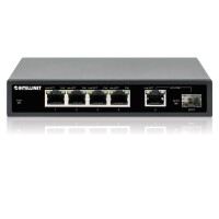 Intellinet 561822 - Unmanaged - L2 - Gigabit Ethernet (10/100/1000) - Vollduplex - Power over Ethernet (PoE)
