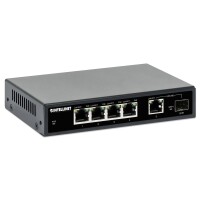 Intellinet 561822 - Unmanaged - L2 - Gigabit Ethernet (10/100/1000) - Vollduplex - Power over Ethernet (PoE)