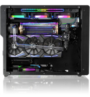 RAIJINTEK Ophion M Evo ALS Micro-ATX Gehäuse - schwarz - Midi/Minitower - ATX