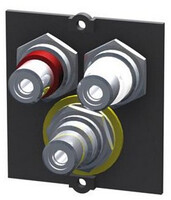 Bachmann 917.026 - 3 x RCA - 1 Modul(e) - Schwarz