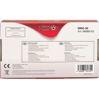 Inter-Tech DMG-36 - Eingebaut - Kabellos - PCI Express - WLAN / Bluetooth - 5400 Mbit/s - Schwarz - Silber