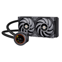 Thermaltake CL-W322-PL12GM-B - All-in-One-Flüssigkeitskühler - 12 cm - 500 RPM - 2500 RPM - 28,1 Sone - 72,69 m³/h