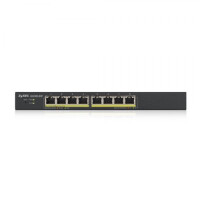 ZyXEL GS1900-8HP v3 PoE - Managed - L2 - Gigabit Ethernet (10/100/1000) - Vollduplex - Power over Ethernet (PoE)