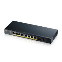 ZyXEL GS1900-10HP Version 2 L2 Switch 8GB-port Mgm