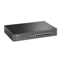 TP-LINK TL-SG1008MP - Unmanaged - Gigabit Ethernet (10/100/1000) - Power over Ethernet (PoE) - Rack-Einbau