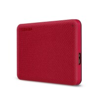 Toshiba Canvio Advance - 1 TB - 2.5" - 2.0/3.2 Gen 1 (3.1 Gen 1) - Rot