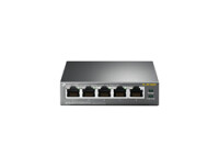 TP-LINK TL-SF1005P ungemanaged Fast Ethernet (10/100) Energie Über Ethernet (PoE) Unterstützung Schwarz Netzwerk-Switch