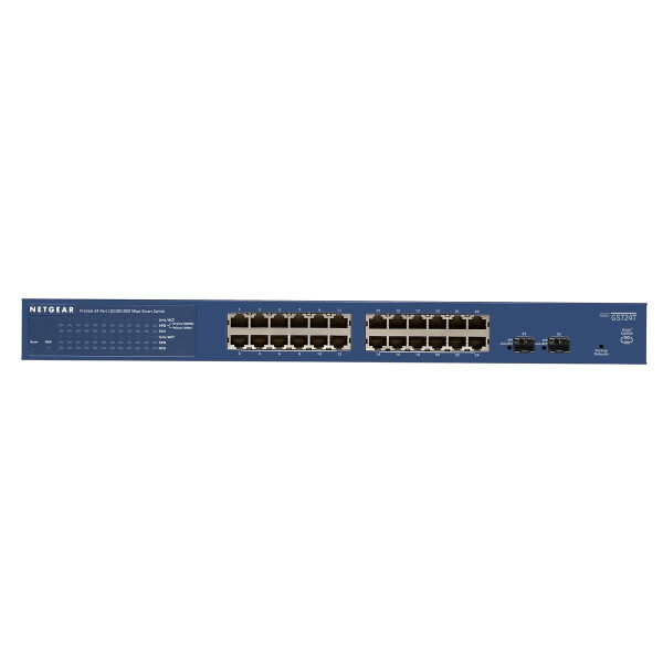 Netgear ProSAFE GS724Tv4 - Managed - L3 - Gigabit Ethernet (10/100/1000) - Vollduplex - Rack-Einbau