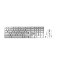 Cherry DW 9100 SLIM CS Layout silber/weiß