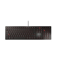 Cherry KC 6000 SLIM Kabelgebundene Tastatur - Schwarz -...