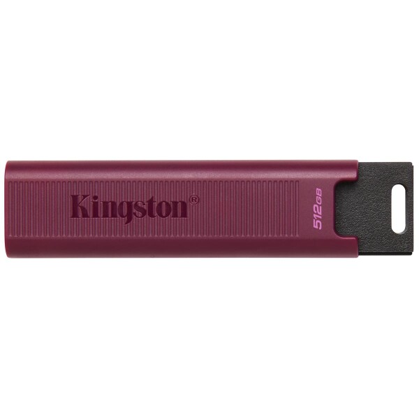 Kingston DataTraveler 512GB Max Type-A 1000R/900W USB 3.2 Gen 2 - 512 GB - USB Typ-A - 3.2 Gen 2 (3.1 Gen 2) - 1000 MB/s - Dia - Rot