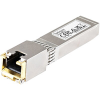 StarTech.com HPE 813874-B21 kompatibel SFP+ Transceiver Modul - 10GBASE-T - Kupfer - 10000 Mbit/s - SFP+ - 30 m - IEEE 802.3an - Silber