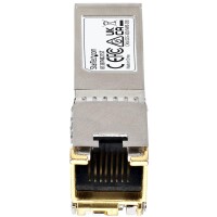 StarTech.com HPE 813874-B21 kompatibel SFP+ Transceiver Modul - 10GBASE-T - Kupfer - 10000 Mbit/s - SFP+ - 30 m - IEEE 802.3an - Silber