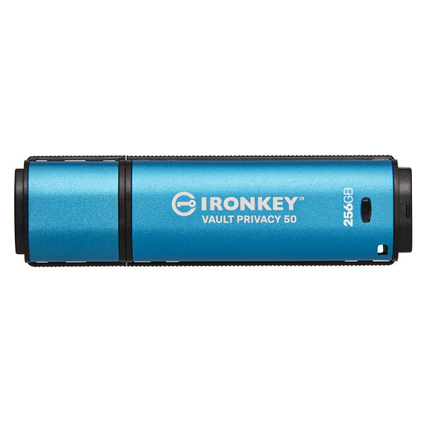 Kingston 256GB IronKey Vault Privacy 50 AES-256 Encrypted FIPS 197 - USB-Stick