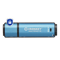 Kingston IronKey 256GB Vault Privacy 50 AES-256...