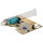 StarTech.com 1-Port PCI Express Serielle Schnittstellenkarte, PCIe auf RS232 (DB9) Karte,