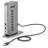 StarTech.com USB-C USB-A-Dock - Hybrid Universal USB 3.0 Dockingstation für USB-C- oder US