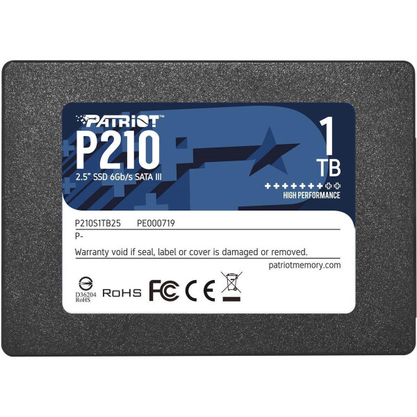 PATRIOT Memory P210 - 1000 GB - 2.5" - 500 MB/s