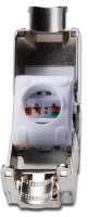 DIGITUS DN-93615 - CAT6A Keystone Jack, geschirmt, werkzeugfreie Montage