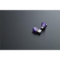 Kingston DataTraveler 256GB microDuo 3C 200MB/s dual USB-A + USB-C - 256 GB - USB Type-A / USB Type-C - 3.2 Gen 1 (3.1 Gen 1) - 200 MB/s - andere - Edelstahl - Violett