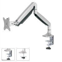 Neomounts by Newstar Select Flachbild Tischhalterung - Klemme /Bolzen - 9 kg - 25,4 cm (10 Zoll) - 81,3 cm (32 Zoll) - 100 x 100 mm - Silber