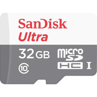 SanDisk SDSQUNR-032G-GN3MN - 32 GB - MicroSDHC - Klasse 10 - Class 1 (U1) - Grau - Weiß