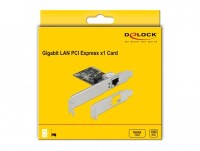 Delock PCI Express x1 Karte 1 x RJ45 Gigabit LAN RTL8111 - Eingebaut - Kabelgebunden - PCI Express - Ethernet - 1000 Mbit/s