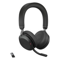 Jabra Evolve2 75 - Verkabelt & Kabellos - Büro/Callcenter - 20 - 20000 Hz - 197 g - Kopfhörer - Schwarz