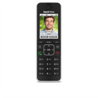 AVM Fritz!Fon C6 DECT-Mobilteil Black - VoIP-Telefon -...