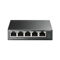 TP-LINK 5-Port-Gigabit-Desktop-Switch mit 4-Port-PoE+ -...