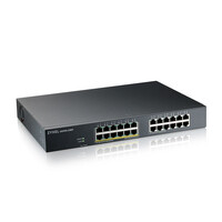 ZyXEL GS1915-24EP - Managed - L2 - Gigabit Ethernet (10/100/1000) - Power over Ethernet (PoE) - Rack-Einbau - Wandmontage
