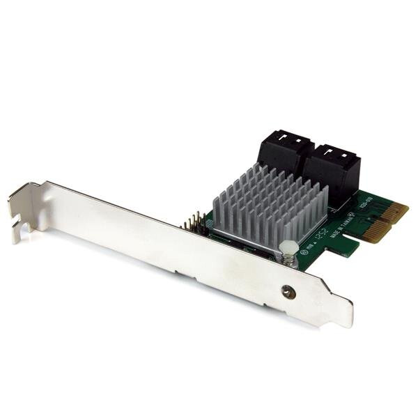 StarTech.com 4 Port PCI Express 2.0 SATA III 6Gbit/s RAID Controller Karte mit HyperDuo SSD Tiering - PCIe SATA 3 Controller Adapter - SATA - Serial ATA III - PCI Express - 0 - 1 - 10 - JBOD - 6 Gbit/s - Marvell - 88SE9230 - 48 Bit