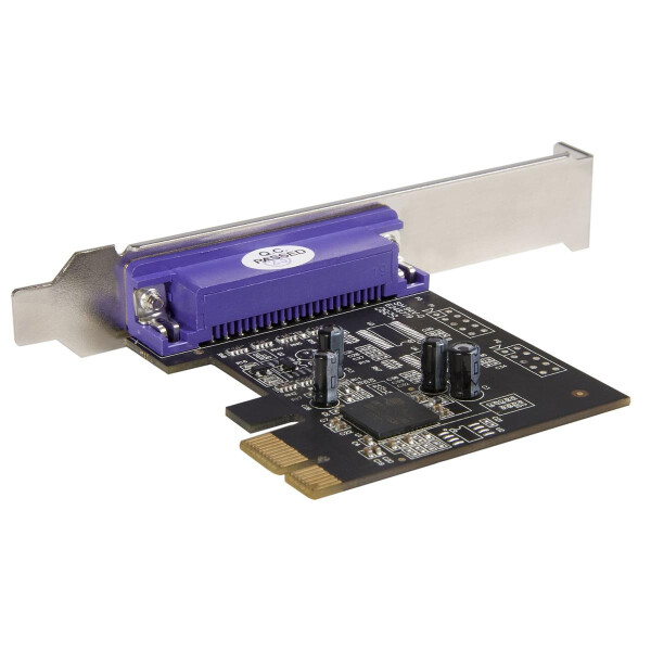 StarTech.com PEX1P2 - PCIe - Parallel - PCIe 1.0a - Schwarz - Stahl - 26297 h - PLX/Oxford - OXPCIe952